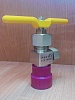 Клапан запорный угловой цапковый (вентиль игольчатый) DN 5 PN 2,5 (15лс93бк, 15нж93вк, 15нж93бк1)