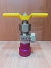 Клапан запорный угловой цапковый (вентиль игольчатый) DN 5 PN 2,5 (15лс93бк, 15нж93вк, 15нж93бк1)